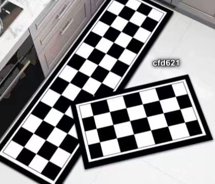Large Size Anti Slip Water Absorbent Runner With Mat  (4.5x1.5 ft)