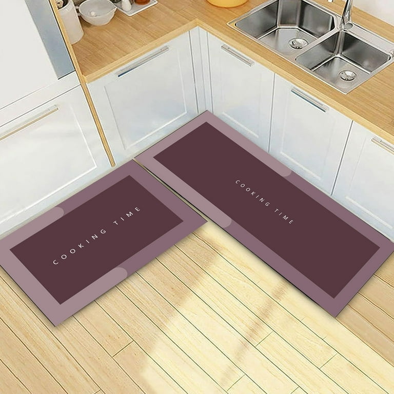 Large Size Anti Slip Water Absorbent Runner With Mat  (4.5x1.5 ft)