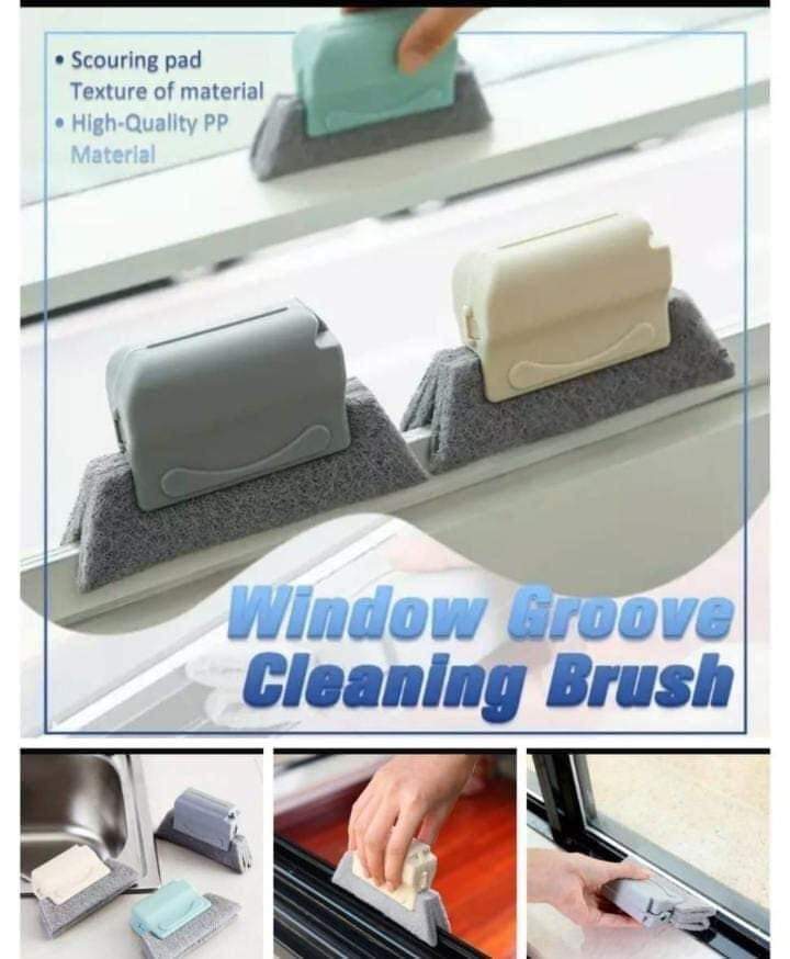 Creative Window Groove Cleaning Brush