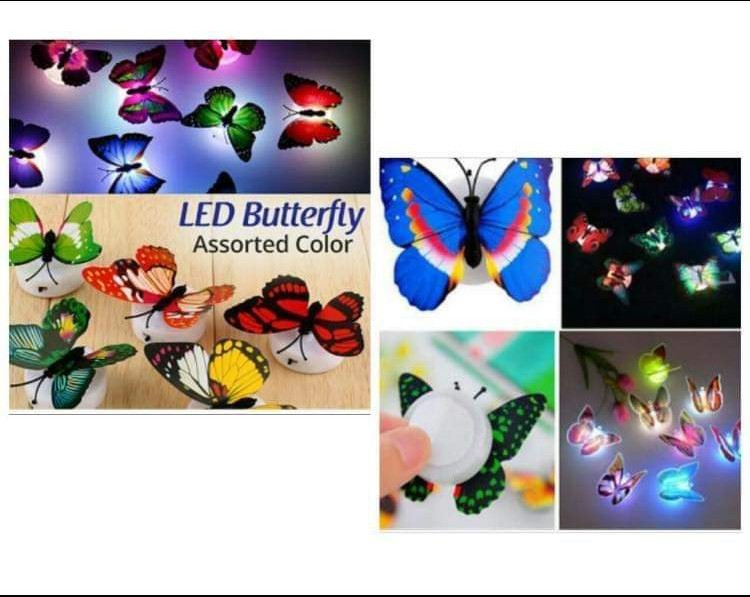 Pack of 2 LED Butterflies