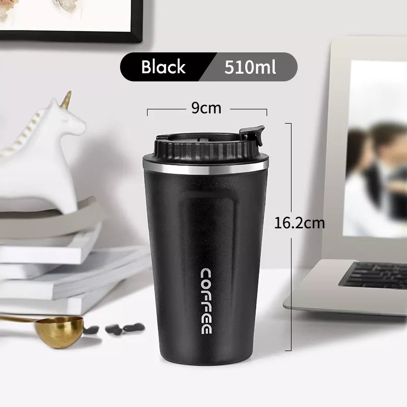 510ML Travel Portable Stainless Steel Vaccum Insulated Hot and Cold Flask Coffee/Tea Mug