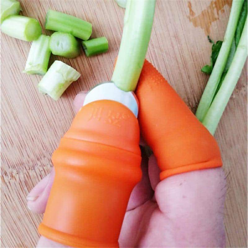 Silicone Multifunctional Thumb Cutter With Finger Protectors