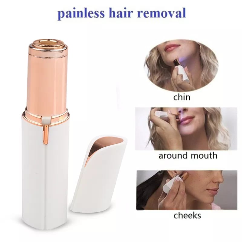 Flawless Painless Facial Hair Removal