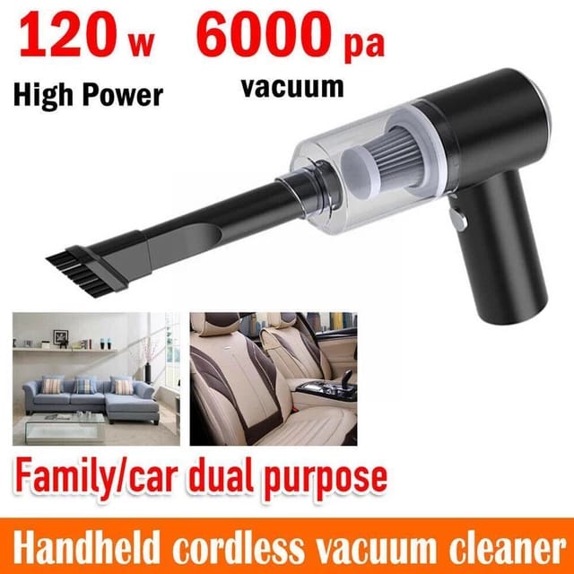 Multipurpose Handheld Wireless/Cordless Vacuum Cleaner