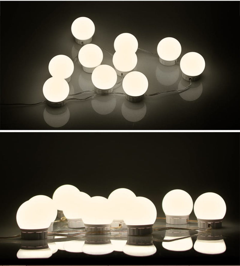 10 Bulb Vanity Mirror Lights