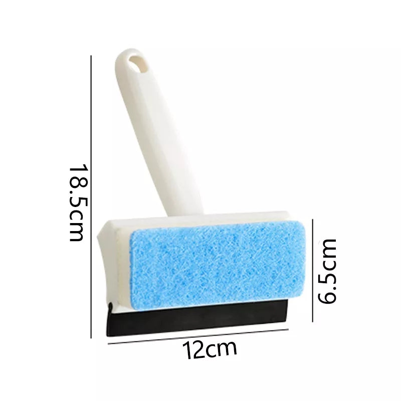 Multipurpose Double-Sided Windows Glass Cleaner With Wiper