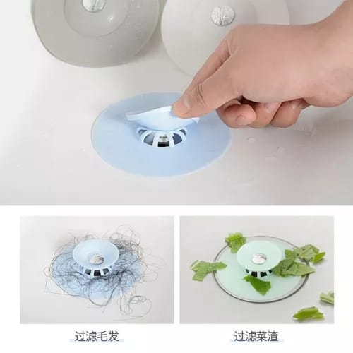 Silicone Flex Drain Stop & Hair Catcher