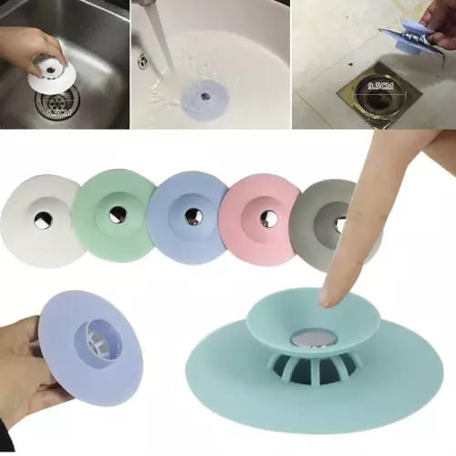 Silicone Flex Drain Stop & Hair Catcher