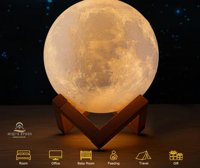 3D TOUCH MOON LAMP